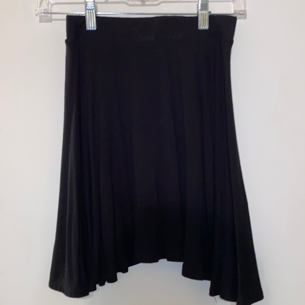 Black flowy skirt